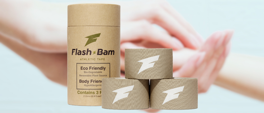 Best Athletic Tape for Sensitive Skin and the Environment | Flash-Bam®