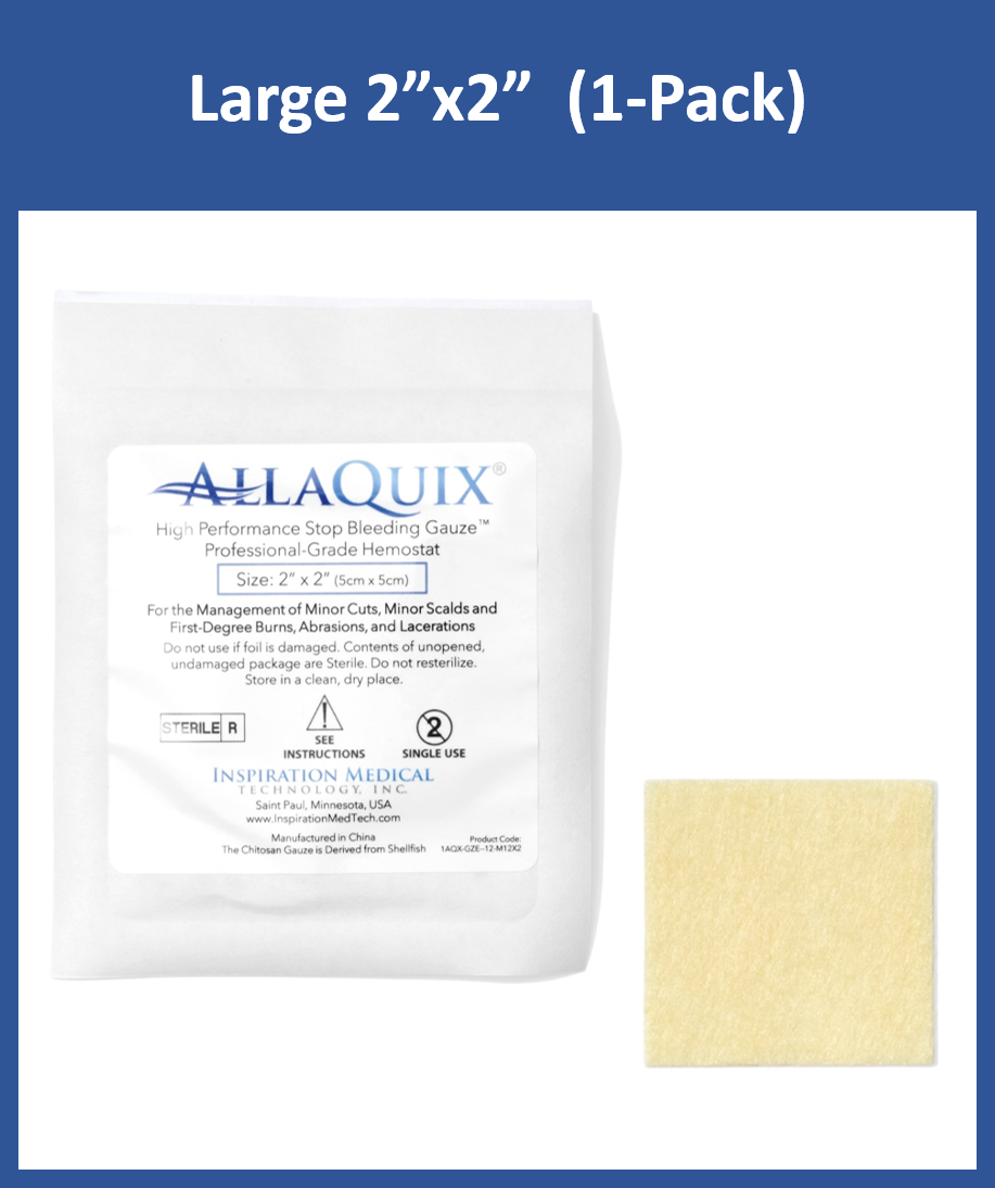 AllaQuix® High-Performance Stop Bleeding Gauze