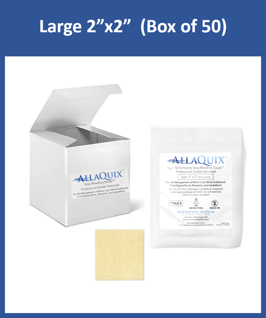 AllaQuix® High-Performance Stop Bleeding Gauze