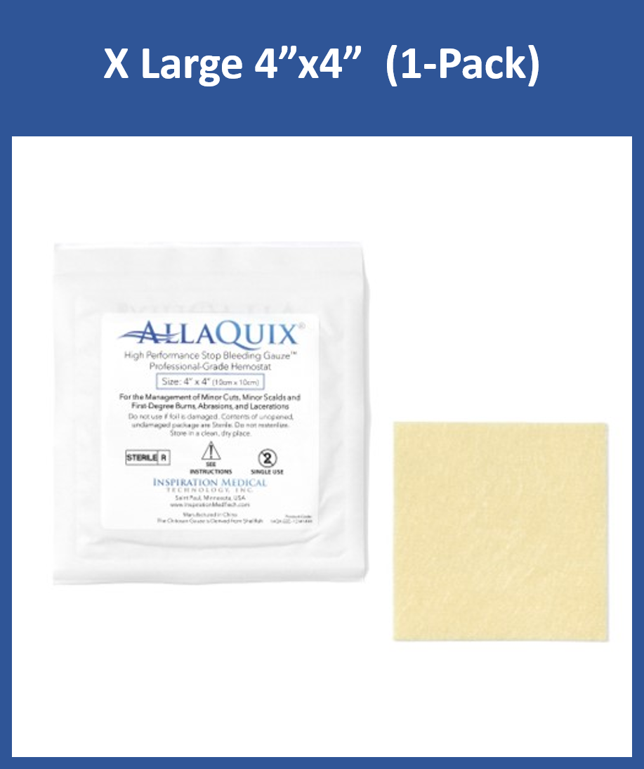 AllaQuix® High-Performance Stop Bleeding Gauze