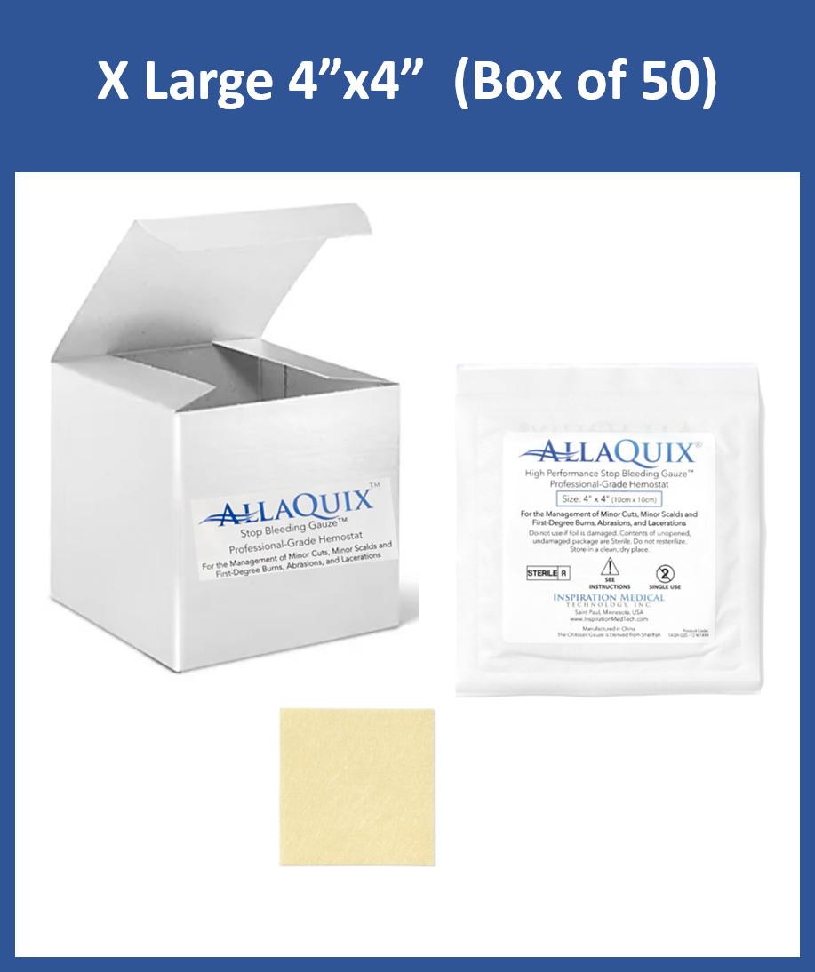 AllaQuix® High-Performance Stop Bleeding Gauze
