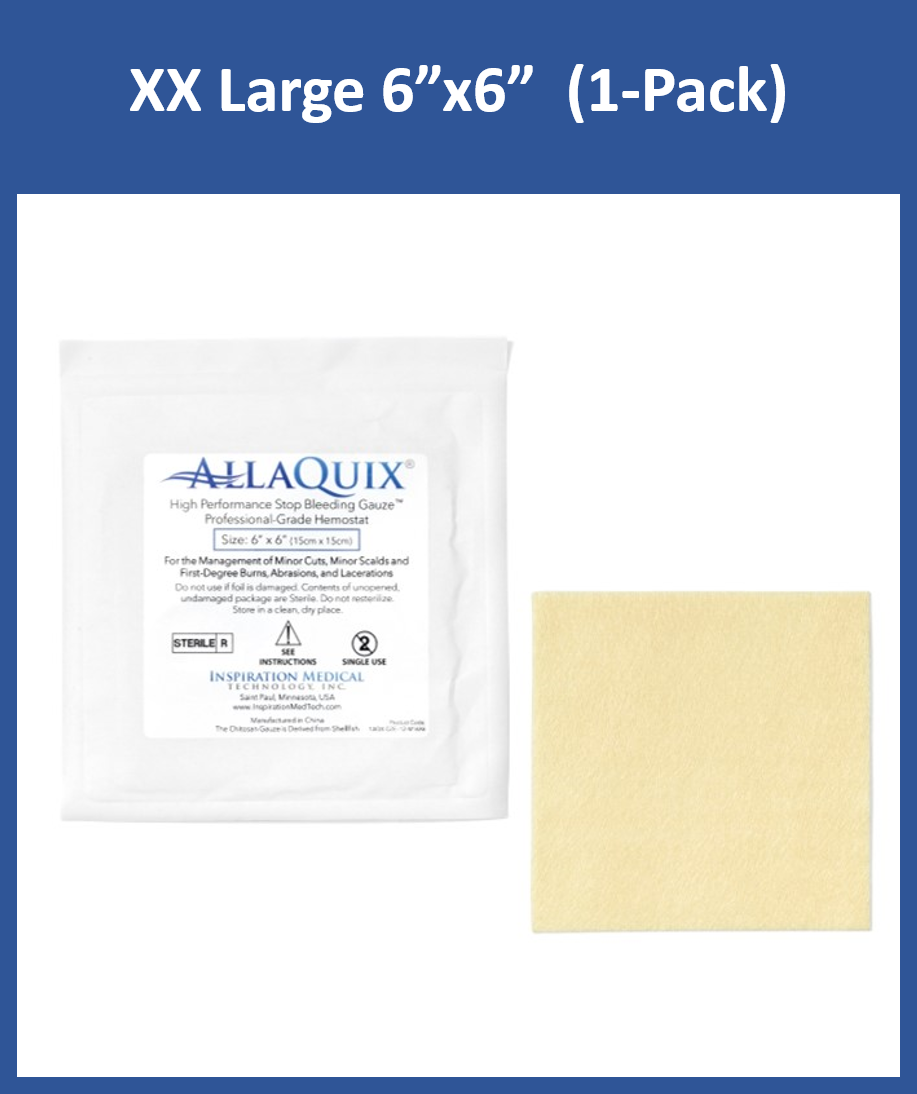 AllaQuix® High-Performance Stop Bleeding Gauze