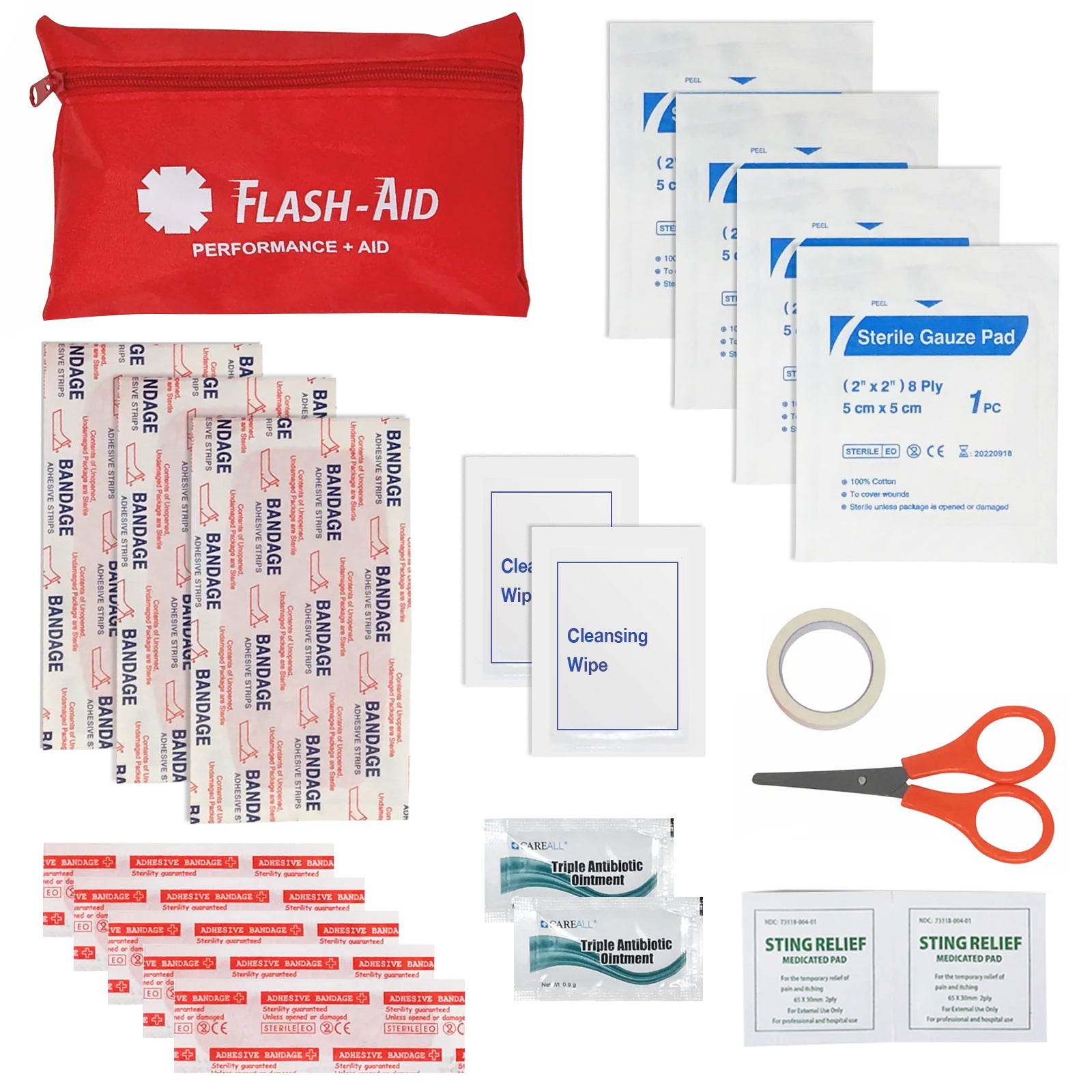 On the go on sale first aid kit