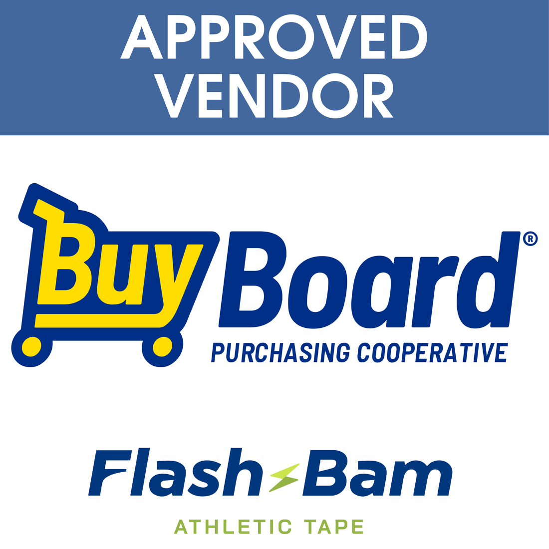 Biodegradable Athletic Tape for Schools: Flash-Bam Is Available Through BuyBoard