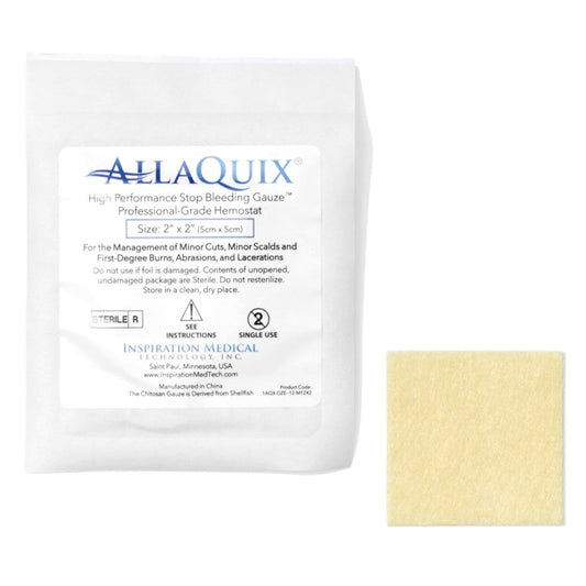 AllaQuix High Performance Stop Bleeding Gauze (Large 2in)