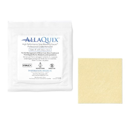 AllaQuix High-Performance Stop Bleeding Gauze (XL 4in)