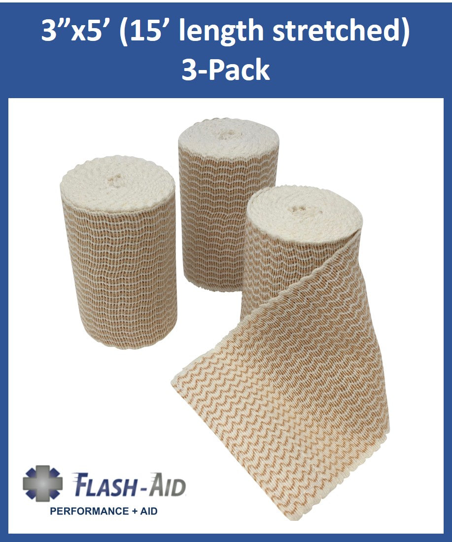 Elastic Bandages - Pack of 3