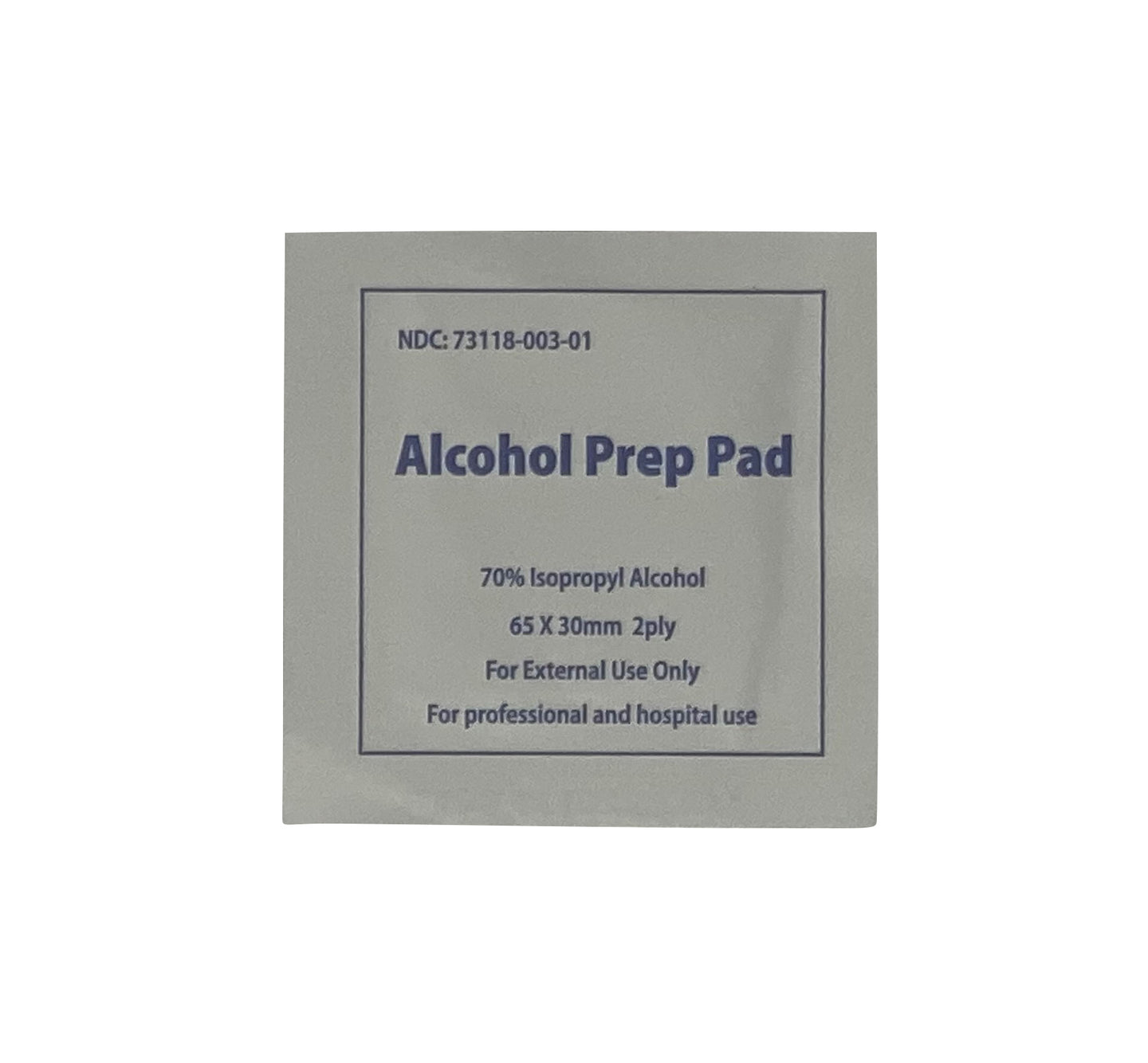 Alcohol Prep Pads - Pack of 36