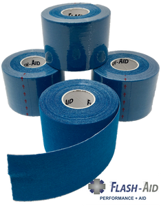 Kinesiology Tape (4-Pack) Rehabilitation Tape for Muscle Pain and Sports Injuries - Latex-Free (2 in wide by 16 ft long)